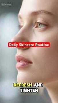 Daily Skincare Routine for Natural Glow | Simple Beauty Tips for Girls #glowyskin #glownaturally