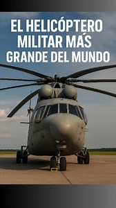 El mi‑26 Ruso es el helicóptero militar más grande del mundo | Army Militar