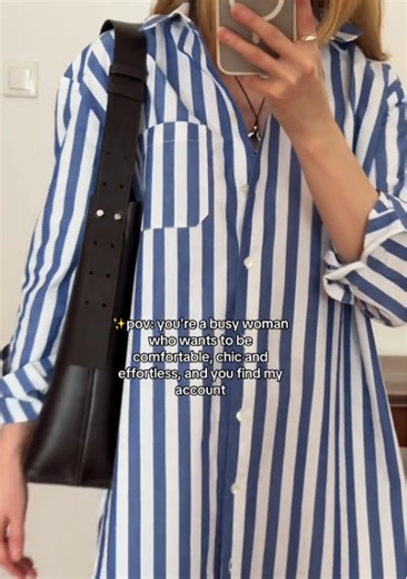 Perfect striped summer dress