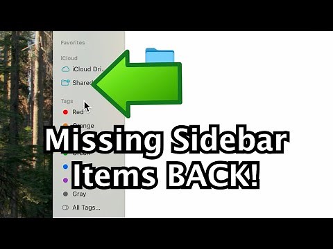 MacBook Sidebar Missing Items: How to Get Back!