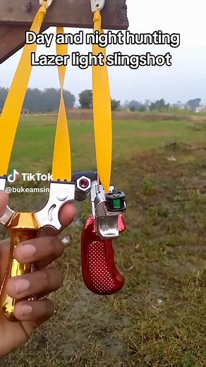Effective Day and Night Hunting with Lazer Light Slingshots