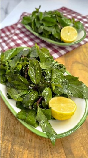 Basil Salad Recipe #basil #healthysalad