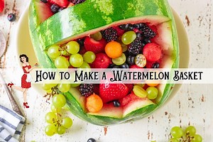 3.3K views · 67 reactions | https://www.restlesschipotle.com/how-to-make-a.../  Learn how to make a pretty watermelon basket for your next cookout with step by step images!! | Restless Chipotle | Facebook
