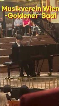 Seong-Jin Cho : La Valse de l'opérette (La Chauve-Souris) Wien, Goldener Saal l 황금홀을 황홀하게 만든 왈츠