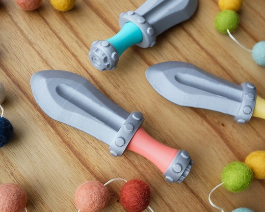 Baby's First Sword - Fun Rattle Sensory Toy for Babies and Toddlers - Etsy