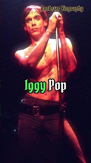 Iggy Pop: The Godfather Of Punk Rock #shorts #music #biography