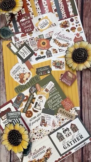 Free Class Tutorial, the autumn album so easy to make!