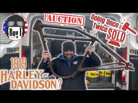 Auction Score - 1919 Harley Parts - SOLD!!! - NEW PROJECT? - Plus, Model T bits