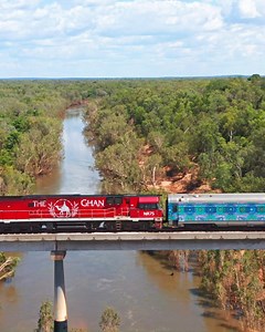 Always wanted to know what it would be like to travel on The Ghan with Journey Beyond Rail Expeditions? 🚂 Video: __serio__/via IG | Northern Territory – Australia