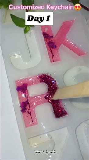 Resin keychain🌸🦋✨️#shorts #shortsfeed #resin