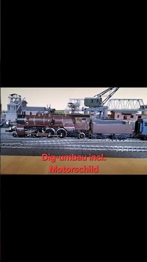 Märklin 3111Umbau auf Digital incl. Motorschild. Wagen Umbau auf Symoba Kurzkupplungs- kulissen.