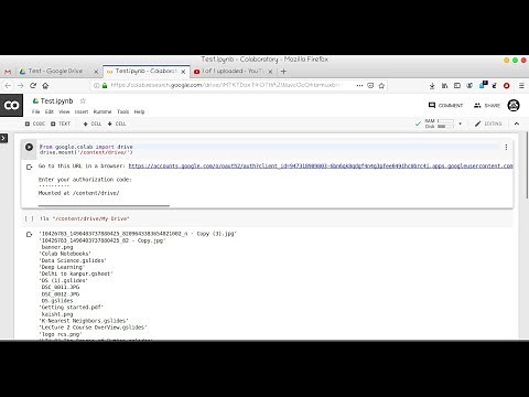 How To Connect Your Google Colab With Google Drive | Google Colab | TEG