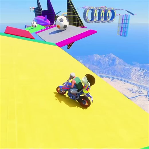 Exciting Bike Stunts in GTA 5 Gameplay