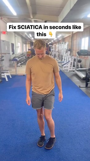 This stretch is amazing for sciatica because it stretches the piriformis muscle of the glutes. Make sure the affected side is the back leg on this! Hold for 10 seconds and repeat up to 3x!FOLLOW to be well! Disclaimer: this is not medical advice. This is for educational purposes! #viralpost | Moore Wellness