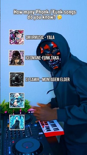 How many Phonk / Funk songs do you know?🤔#phonk #phonkmusic