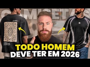 4 T-SHIRTS EVERY MAN SHOULD HAVE in 2026 (The Current FAVORITES) | Men's Fashion