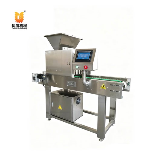 🌾 Fixed-Point Ingredient Sprinkling Machine – Precise, Controlled Topping for Industrial Bakeries Engineered for accuracy and consistency, this fixed-point sprinkling system delivers targeted ingredient placement for breads, pastries, and snack products across automated production lines. ✔️ Fixed-position dispensing ensures clean, uniform topping distribution ✔️ Adjustable flow control for sesame, sugar, nuts, crumbs, and granular ingredients ✔️ Servo-driven accuracy minimizes waste and stabili