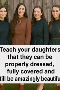 32K views · 515 reactions | Teach your daughters that they can be properly dressed, fully covered and still be amazingly beautiful. | Godly Dressing | Facebook