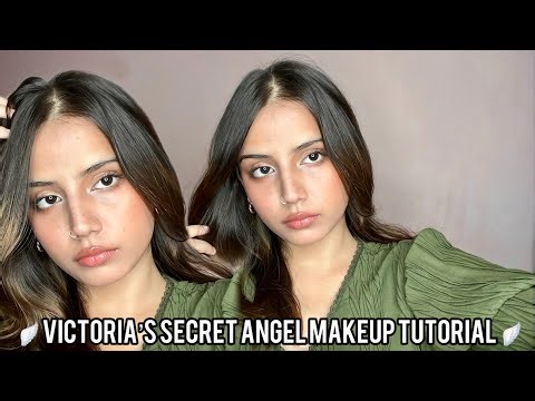 Victoria’s Secret Inspired Makeup Tutorial | Soft Glam Angel Look ✨