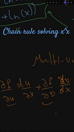 Chain rule in solving the famous caclulus 3 question #maths #mathematics #integral #chainrule #short