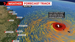 850K views · 3.3K reactions | A simplified forecast of Cyclone Alfred. #Alfred #Cyclone #weather #forecast #7NEWS | 7NEWS Brisbane | Facebook