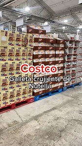 48K views · 450 reactions | Galleta crujiente rellena de cacao ✨ #costco #costcofinds #nutella #chocolate #facebookreels | Costco_soytufan | Facebook