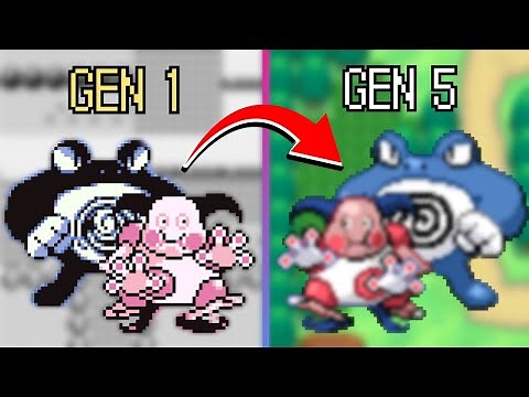 I Remade The GOOFY Gen 1 Pokemon Sprites