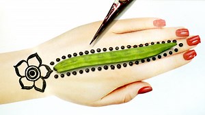 20K views · 617 reactions | New Easy Trick Mehndi Design With Guar Pod | Simple Mehndi Design For Hand | Mehndi Design in this video tutorial i will show you step by step very easy mehndi design hope it's very helpful for beginners mehndi artist: Beautiful Henna | Beautiful Henna | Facebook