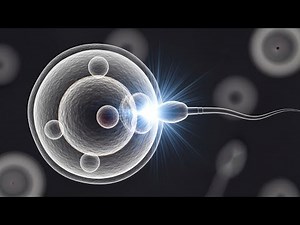 When a sperm cell enters the Egg, a flash of light signals the start of Life
