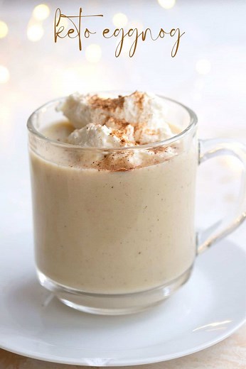 Keto Eggnog