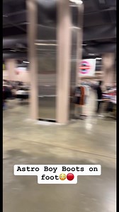 Astro Boy Boots🔴😳 #reels #sneakers #sneakercon #hypebeast #sneakerhead | Sole Loco