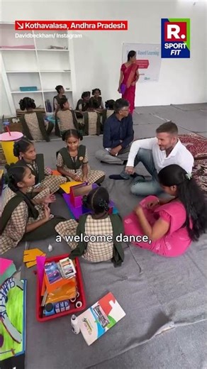 David Beckham Visits Visakhapatnam School, Applauds Innovative Learning