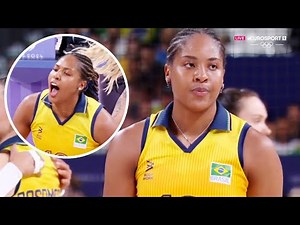 อนา คริสติน่า โอลิมปิก 2024 Ana Cristina volleyball olympics | highlights