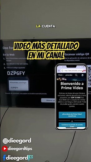 Como iniciar sesión en prime video de Amazon súper fácil y rápido !!! #tips #primevideolatam
