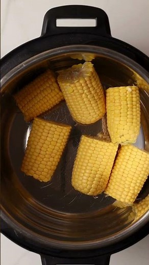 Instant Pot Corn On The Cob 🌽 #instantpot #quickrecipe #cornonthecob