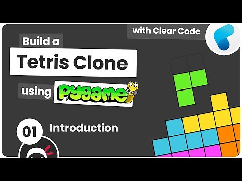 Build Tetris with Pygame #1 - Introduction