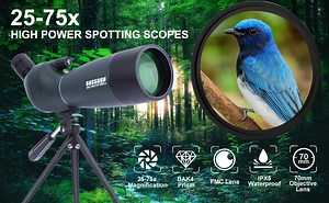 Watch How to choose spotting scopes for bird watching hunting on Amazon Live