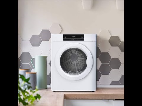 Montpellier MTD30P Freestanding Compact Vented Tumble Dryer - A Dryer That fits in a Cupboard