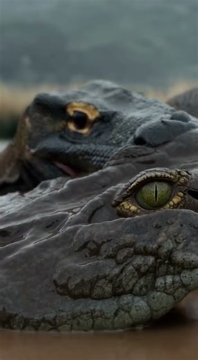 Komodo vs Croc: Who Wins?! 🤯 야생의 법칙: 늪지대 전투! ¡Croc vs Komodo: No parpadees!