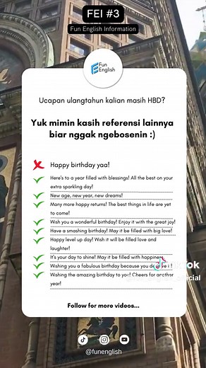Ucapan Ultah Keren dalam Bahasa Inggris untuk Sahabat