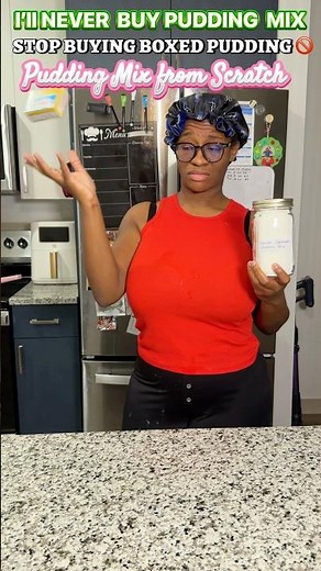 Homemade Vanilla Pudding Mix From Scratch | Stop Buying Boxed Mix Forever #fromscratch
