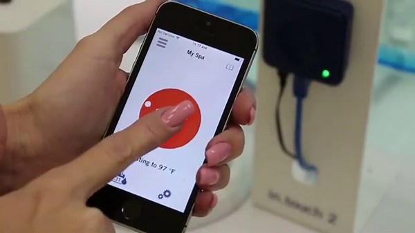 Application In Touch 2 Gecko - Programmer votre spa à distance