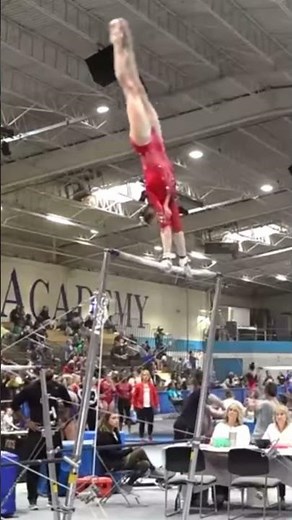 Whitney Bjerken's Uneven Bars Mastery: Phenomenal Performance at Level 10 Gymnastics State Meet
