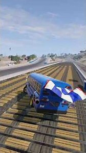 Cars VS 100 Speedbumps! #beamng #beamngdrive #carcrash #cars #crash #simulation #realisticcrashes