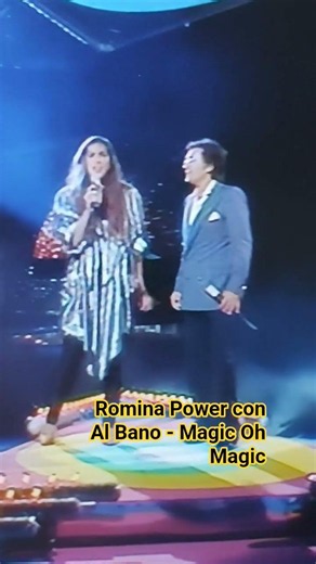 ROMINA POWER con AL BANO - MAGIC OH MAGIC (LIVE 1987)