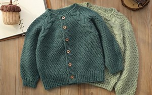 毛儿手作【第M721期】润玥 暮雪麻花开衫毛衣棒针编织视频教程