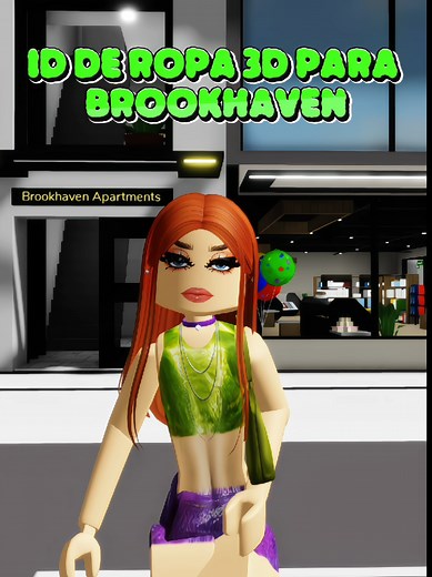 Códigos de Ropa 3D para Brookhaven en Roblox