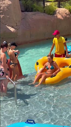 ⛵Water Relaxing Lazy River Joy With Float - Fun in Best Water Park in World🐳🌊 #waterpark #lazyriver