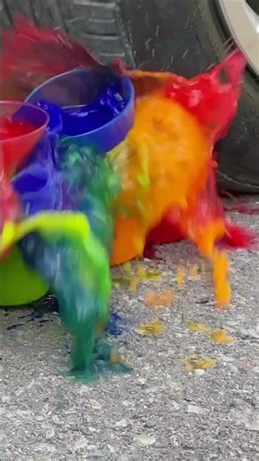 Crushing Experiments! Car vs Crunchy & Soft things by Car wheel #satisfying