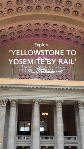 From geysers to granite cliffs, experience two iconic national parks on one unforgettable journey. 🚆🌲 ‘Yellowstone to Yosemite by Rail’ connects legendary landscapes through scenic train travel. 🔗 View the full itinerary at the link below: https://www.amtrakvacations.com/trips/yellowstone-to-yosemite-by-rail | Amtrak Vacations